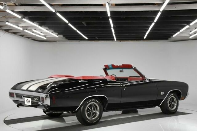 1970 Black Chevrolet Chevelle Convertible