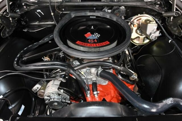 1970 Black Chevrolet Chevelle Convertible