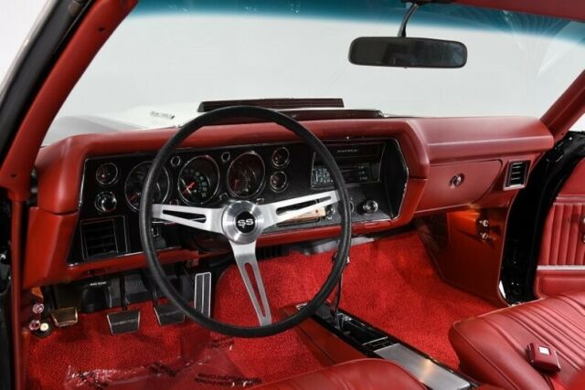 1970 Black Chevrolet Chevelle Convertible