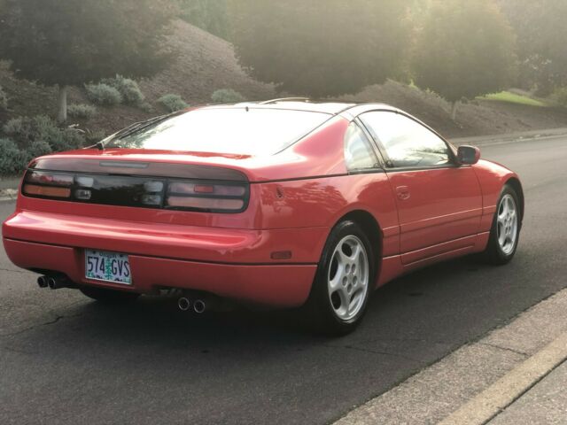 1994 Red Nissan 300ZX Coupe