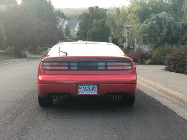 1994 Red Nissan 300ZX Coupe
