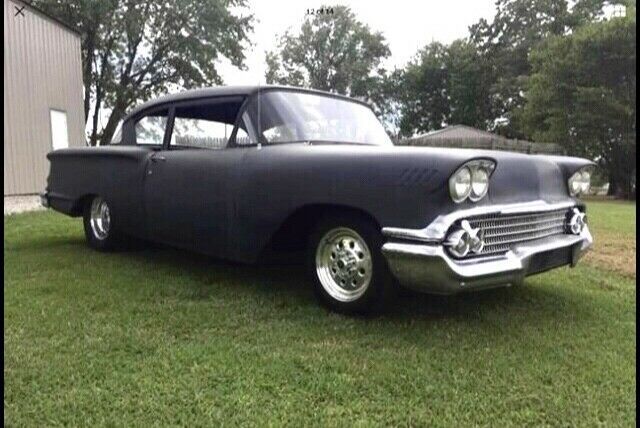 1958 Black Chevrolet Delray Sedan
