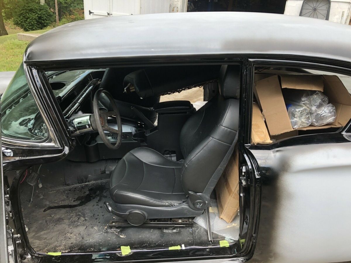 1958 Black Chevrolet Delray Sedan