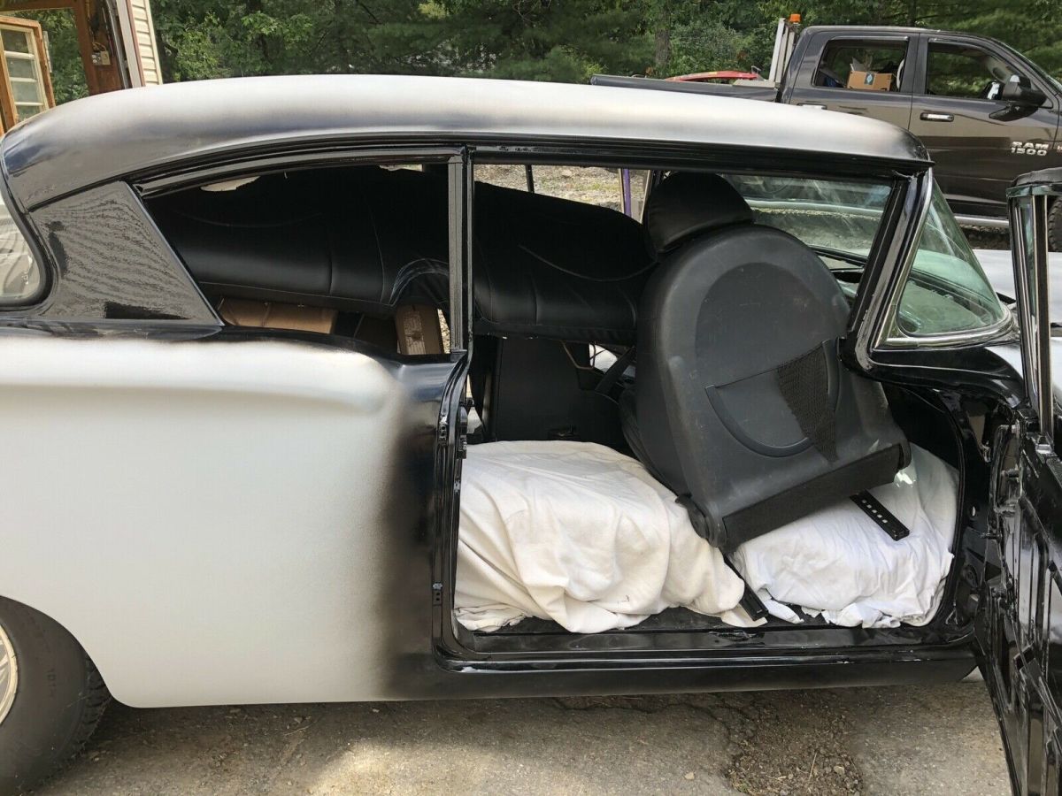 1958 Black Chevrolet Delray Sedan