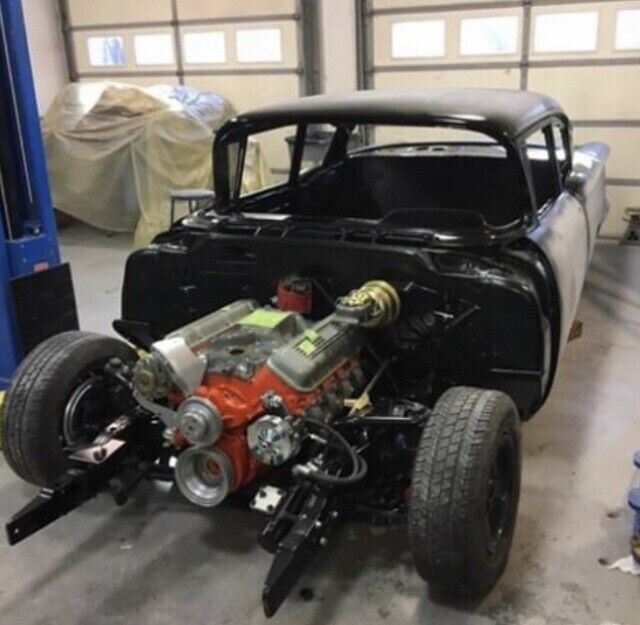 1958 Black Chevrolet Delray Sedan