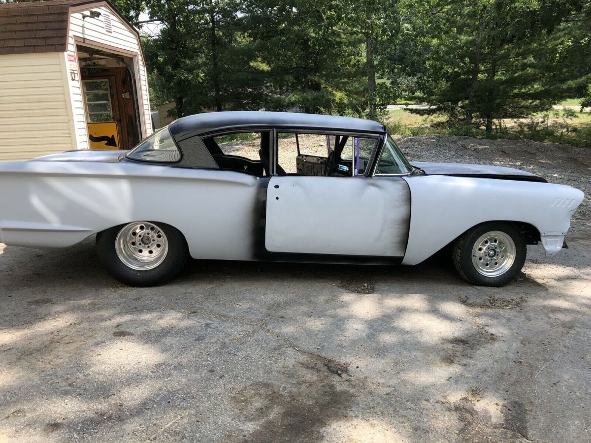 1958 Black Chevrolet Delray Sedan