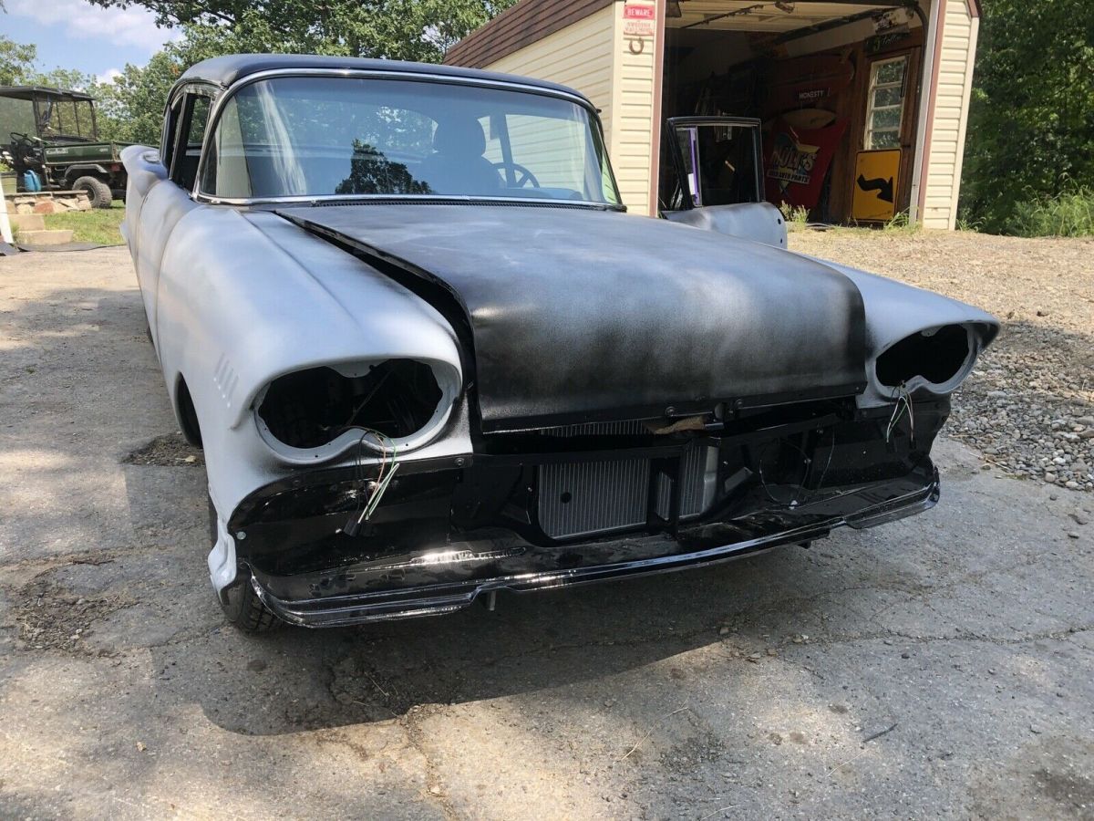 1958 Black Chevrolet Delray Sedan