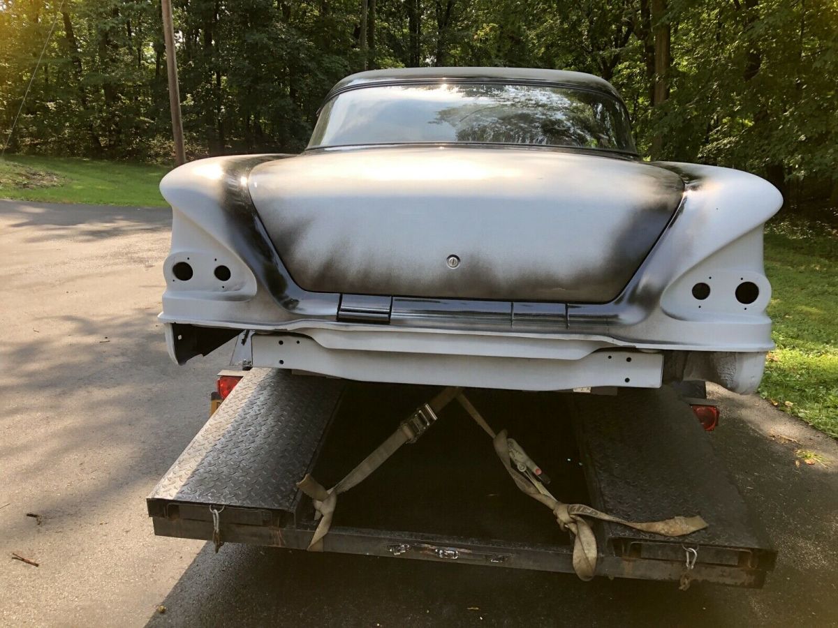 1958 Black Chevrolet Delray Sedan