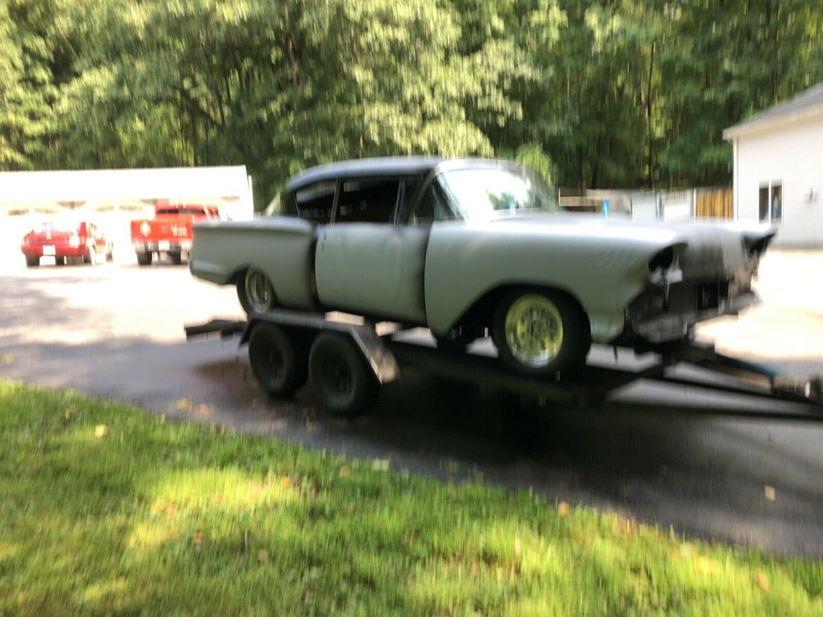 1958 Black Chevrolet Delray Sedan