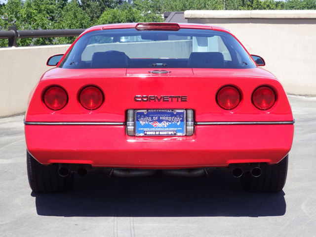 1986 Red Chevrolet Corvette Coupe