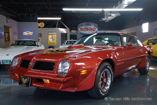 1976 Red Pontiac Trans Am Coupe
