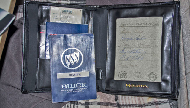 1990 White Buick Reatta Coupe