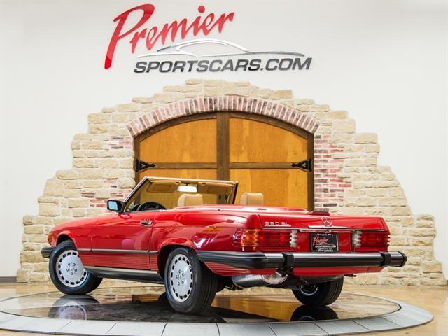 1989 Red Mercedes-Benz 560-Class 560 SL --