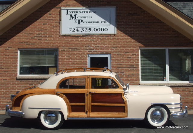 1947 Catalina Tan Chrysler Town & Country Sedan