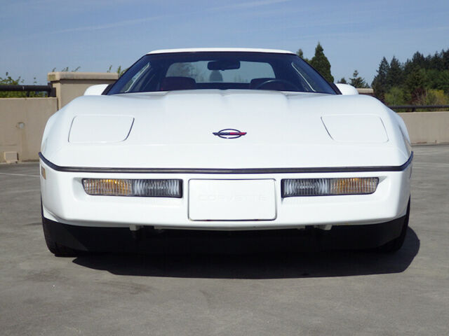 1990 White Chevrolet Corvette Convertible