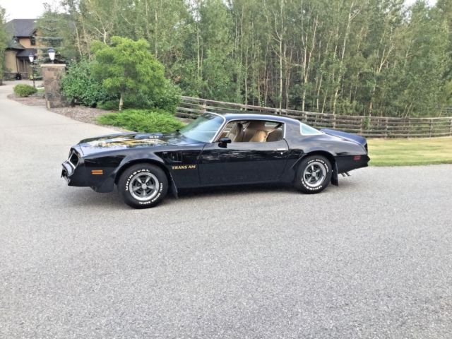 1977 Black Pontiac Trans Am