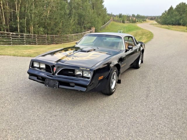 1977 Black Pontiac Trans Am