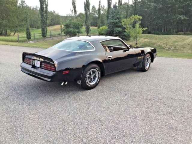 1977 Black Pontiac Trans Am