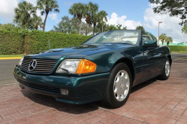 1994 Green Mercedes-Benz 300-Series Convertible