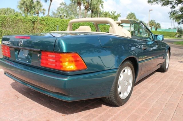 1994 Green Mercedes-Benz 300-Series Convertible