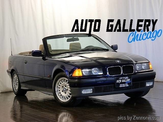 1994 Blue BMW 3-Series Convertible