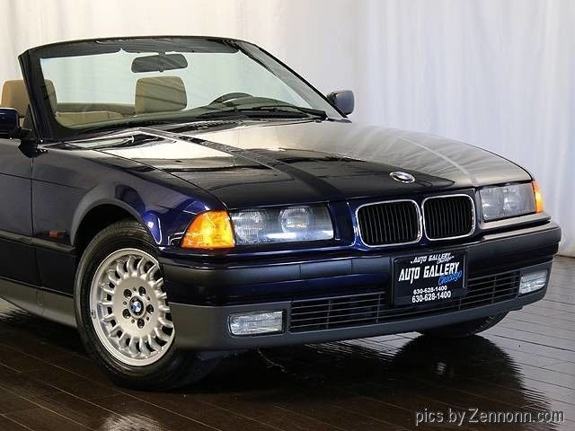 1994 Blue BMW 3-Series Convertible