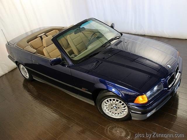 1994 Blue BMW 3-Series Convertible