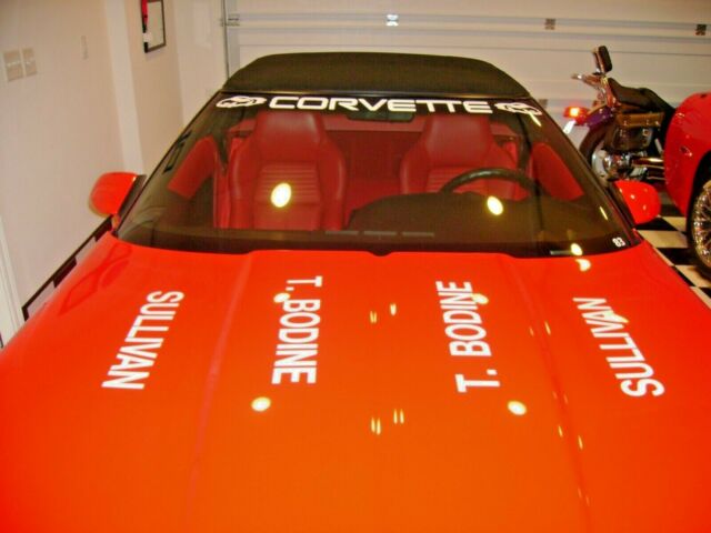 1994 Red Chevrolet Corvette Convertible