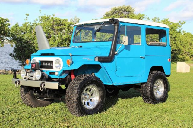 1966 Blue Toyota Land Cruiser SUV