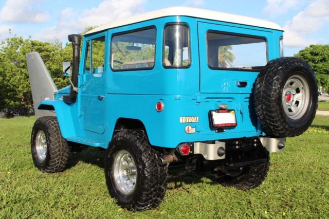 1966 Blue Toyota Land Cruiser SUV