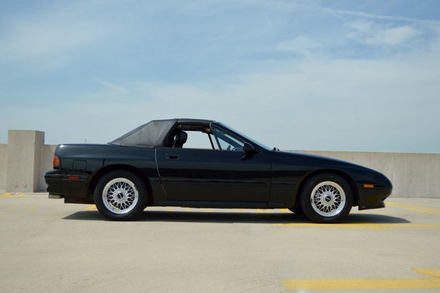1990 Black Mazda RX-7 Convertible