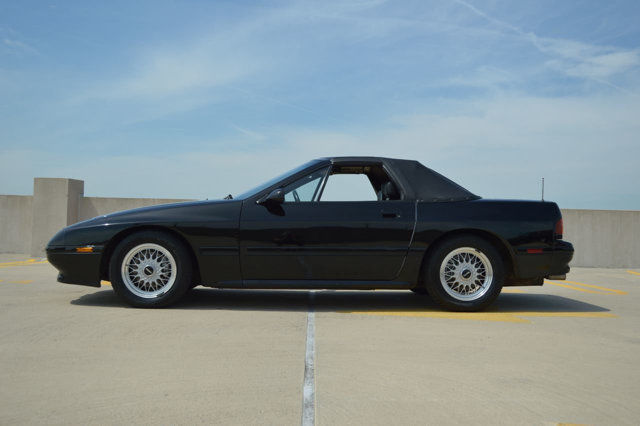1990 Black Mazda RX-7 Convertible