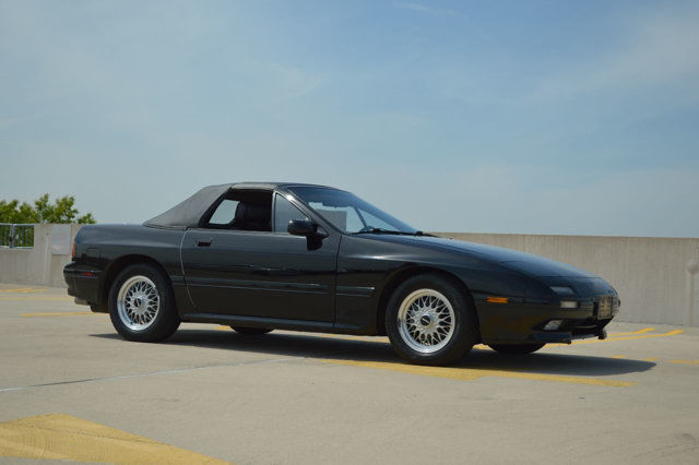 1990 Black Mazda RX-7 Convertible