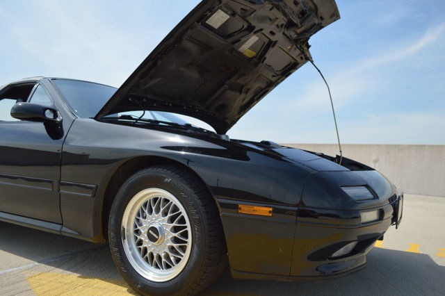 1990 Black Mazda RX-7 Convertible