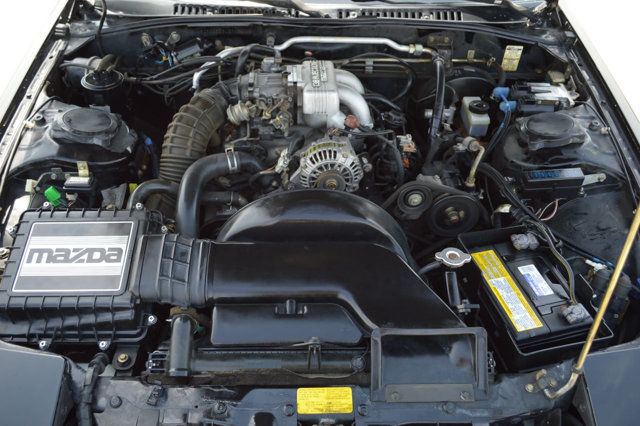 1990 Black Mazda RX-7 Convertible