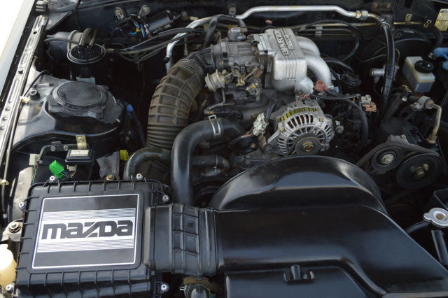 1990 Black Mazda RX-7 Convertible