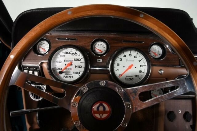 1968 Gulf Stream Aqua Ford Mustang Convertible