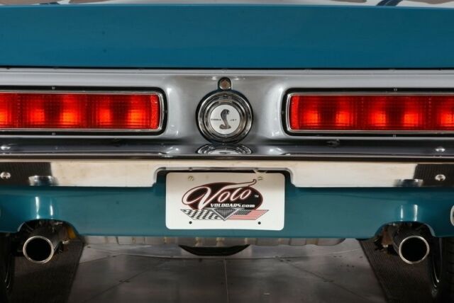 1968 Gulf Stream Aqua Ford Mustang Convertible