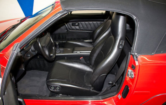1994 GUARDS RED Porsche 968 Convertible