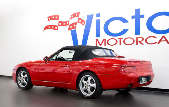1994 GUARDS RED Porsche 968 Convertible
