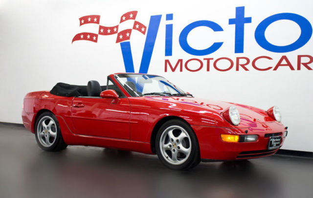 1994 GUARDS RED Porsche 968 Convertible