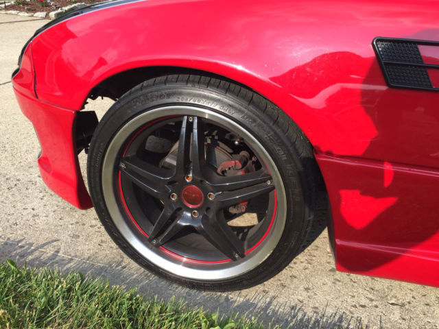 1993 Red/Black Mazda MX-5 Miata Convertible