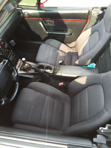 1993 Red/Black Mazda MX-5 Miata Convertible