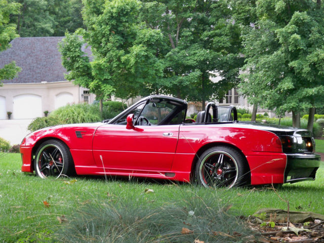 1993 Red/Black Mazda MX-5 Miata Convertible