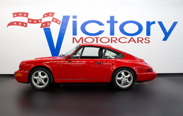 1991 GUARDS RED Porsche 911 Coupe