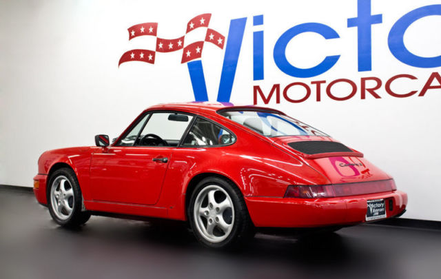 1991 GUARDS RED Porsche 911 Coupe