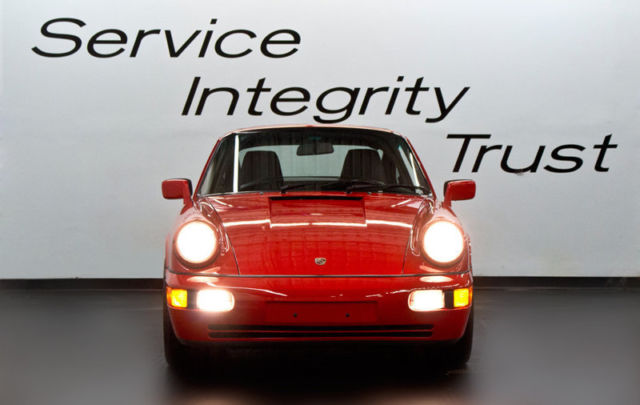 1991 GUARDS RED Porsche 911 Coupe