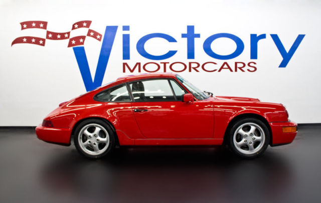 1991 GUARDS RED Porsche 911 Coupe