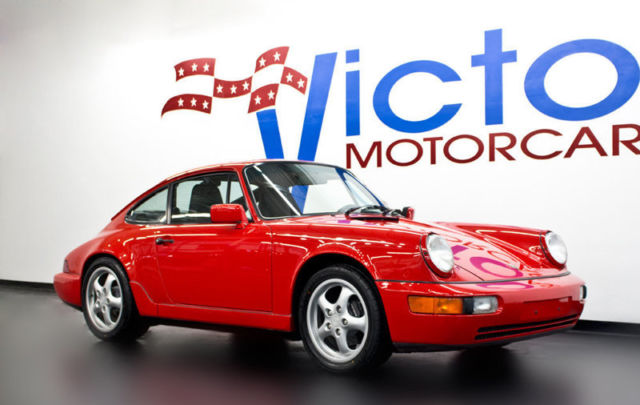 1991 GUARDS RED Porsche 911 Coupe