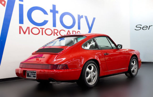 1991 GUARDS RED Porsche 911 Coupe